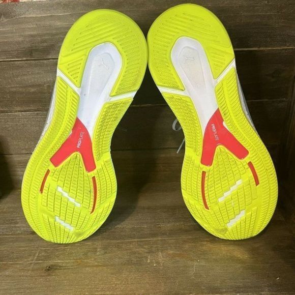 Womens Puma Speed Sutamina Gray Athletic‎ Running Sneakers Shoes Size 9 M EUC - Picture 5 of 8